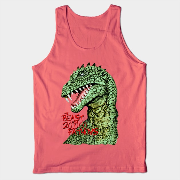 The Beast From 20,000 Fathoms Tank Top by The Blue Box